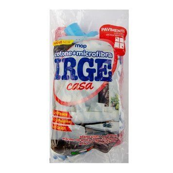 Змінна насадка IRGE на швабру-моп (мікрофібра+бавовна 140 г) MOP3515A фото
