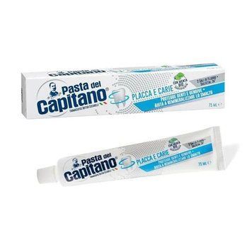 Зубна паста Pasta del Capitano Dentifricio Placca e Carie 75 мл PTPC75 фото