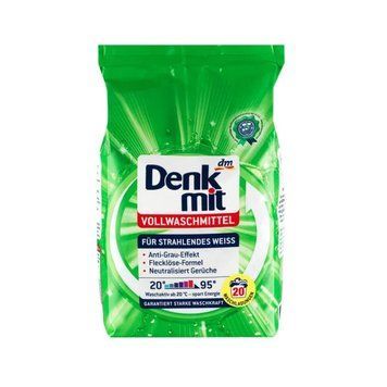 Порошок для прання Denkmit для білих речей 1,35 кг (20 прань) DWPW1350 фото